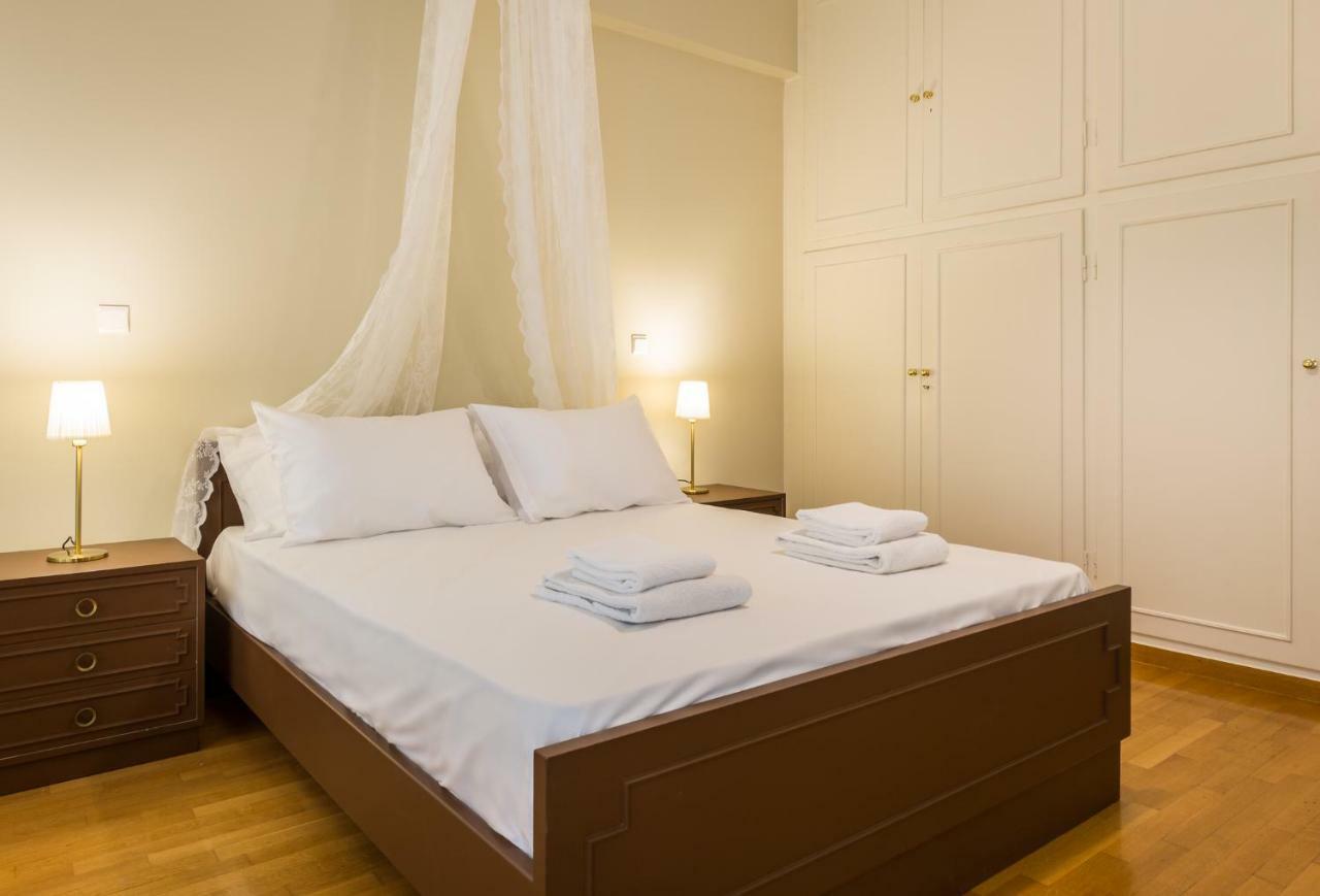 Classy 2 Bedroom Apartment Near Acropolis & Metro Athen Eksteriør bilde