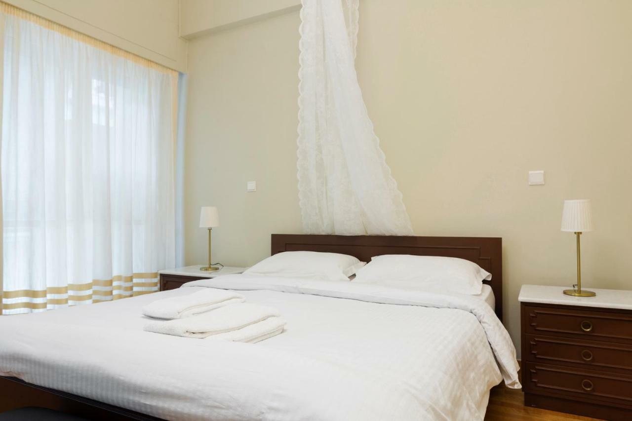 Classy 2 Bedroom Apartment Near Acropolis & Metro Athen Eksteriør bilde